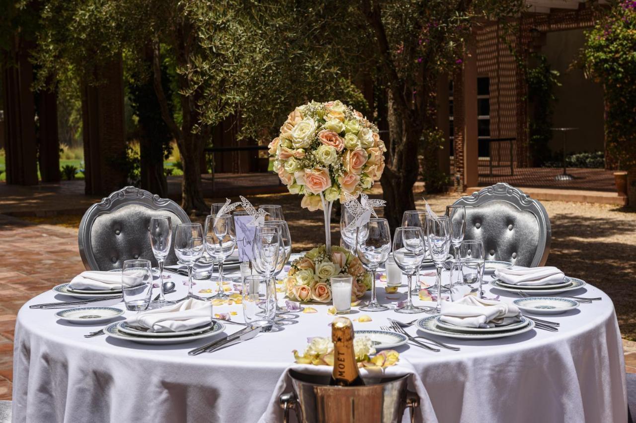 Barcelo Palmeraie Oasis Resort (Adults Only) Marrakesh Exterior photo A table set for a wedding reception