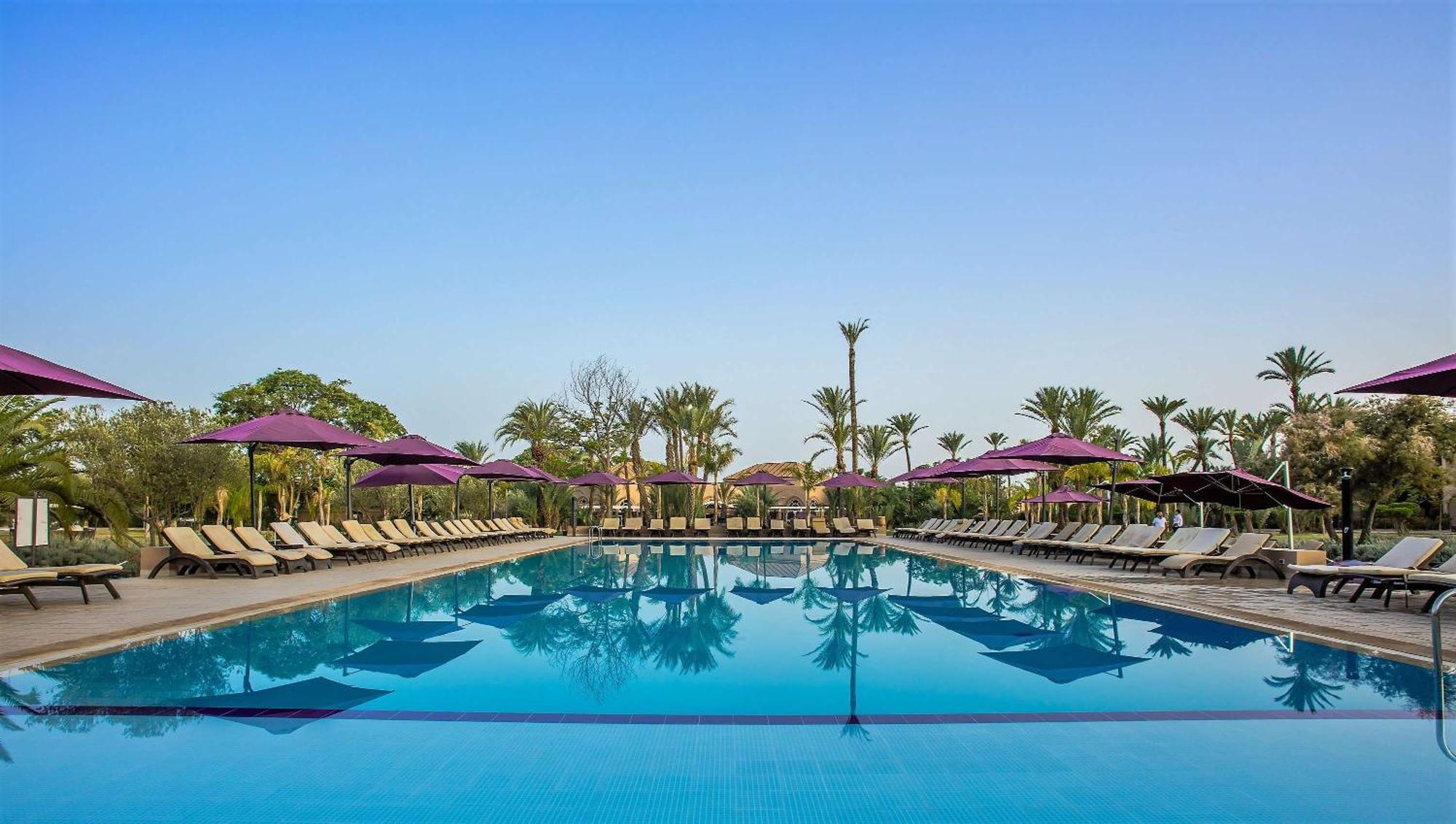 Barcelo Palmeraie Oasis Resort (Adults Only) Marrakesh Exterior photo The pool at the Royal Spa